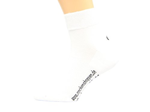 Max Lindner 5 Paar Sportsocken (48-50, weiss) von Max Lindner