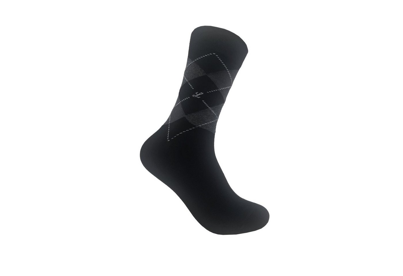 Max Lindner Businesssocken Markensocken aus hochwertiger Baumwolle für Damen und Herren (unifarbend und gemustert, 1-Paar) atmungsaktiv und hautfreundlich von Max Lindner