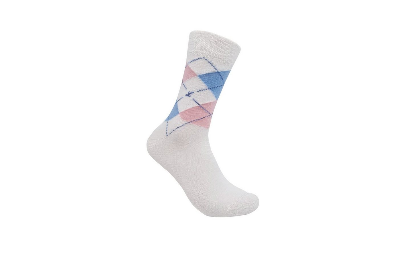 Max Lindner Businesssocken Markensocken aus hochwertiger Baumwolle für Damen und Herren (unifarbend und gemustert, 1-Paar) atmungsaktiv und hautfreundlich von Max Lindner