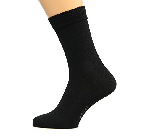 Max Lindner Diabetikersocken 5 er Pack (48-50, schwarz) von Max Lindner