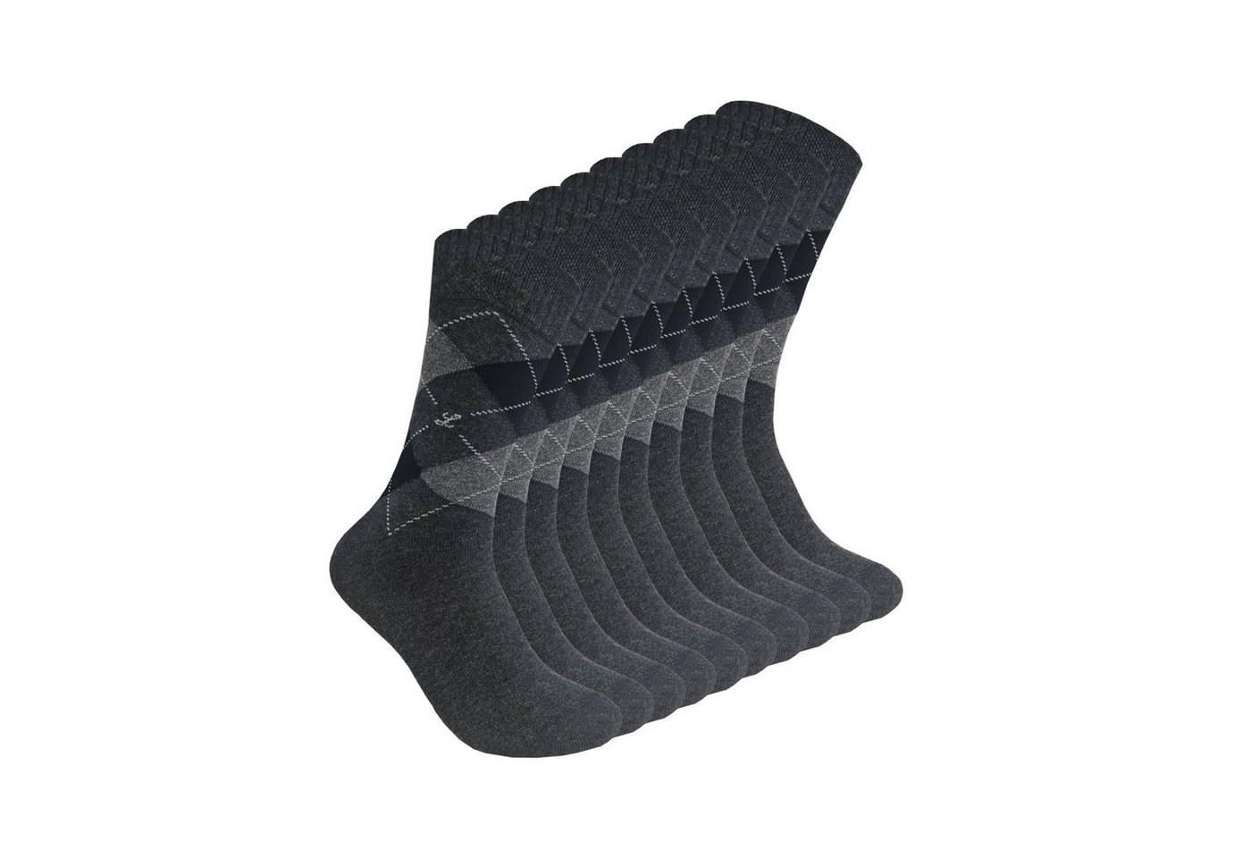 Max Lindner Diabetikersocken Max Linder Diabetikersocken ohne Gummi – 10 Paar, Made in Germany (10-Paar) mit Komfortbund "ohne Gummi" von Max Lindner