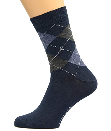 Max Lindner Herrensocken (48-50, schwarz gemustert) von Max Lindner