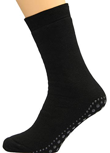 Max Lindner Hochwertige ABS Socken (Socken mit Antirutschbeschichtung) von Max Lindner Markenqulität seit 1921 (Erwachsene, schwarz) von Max Lindner