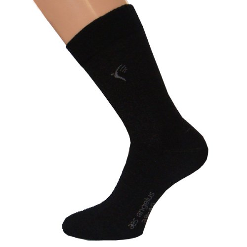 Max Lindner Silbersocken 5 er Pack (35-37, schwarz) von Max Lindner