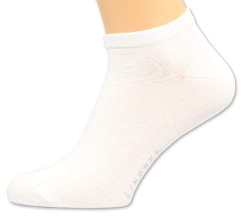 Max Lindner Sneaker Socken (Kurzsocken) Qualität seit 1921 95% Baumwolle, 5% Elasthan (39-41, weiss) von Max Lindner