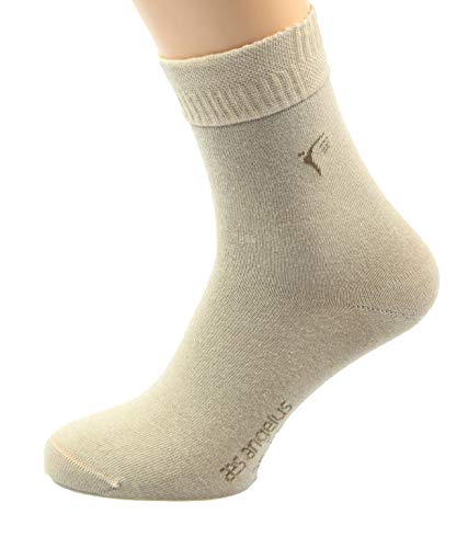 Max Lindner Socken Silbersocken beige braun Größe 44, 45, 46 von Max Lindner