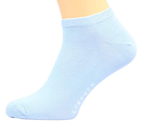 Max Lindner Socken Sneaker-Socken hellblau Größe 35, 36, 37, 38 (3 Paar) von Max Lindner