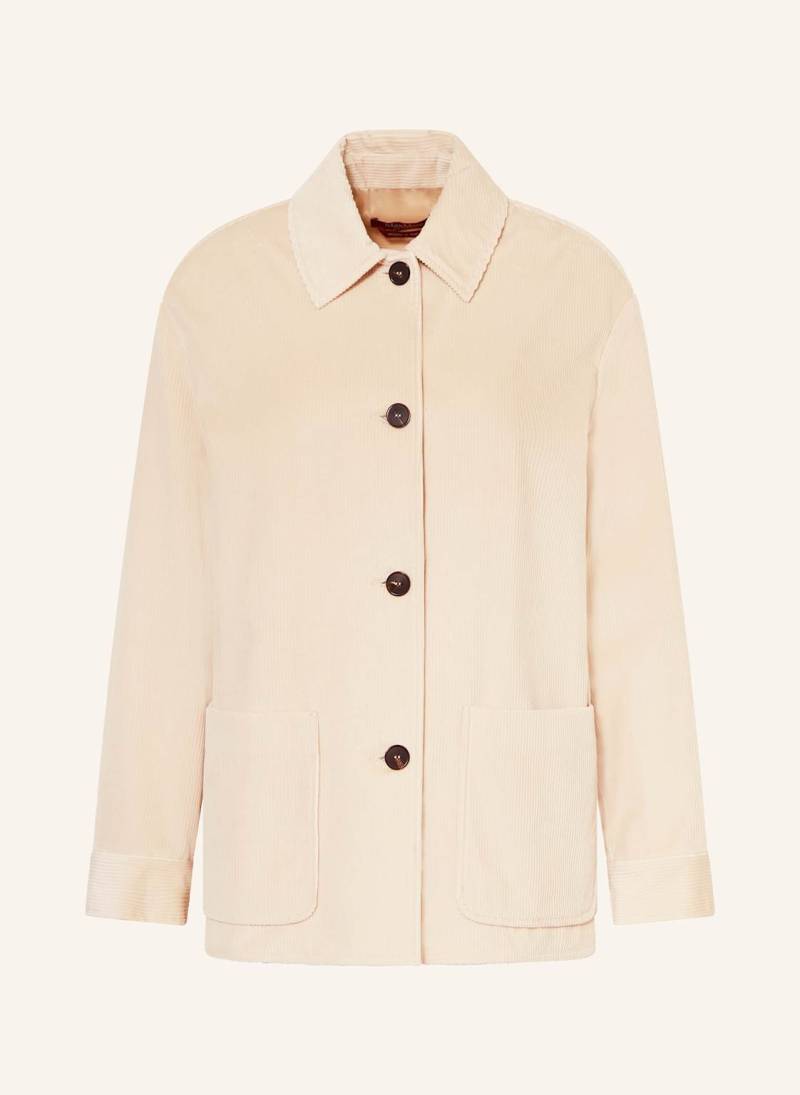 Max Mara Studio Hemdbluse Trau Aus Cord beige von Max Mara STUDIO