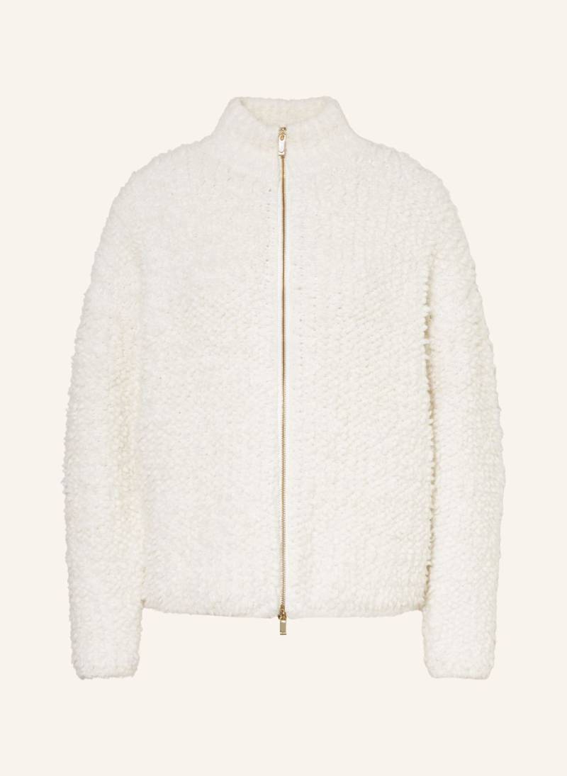 Max Mara Studio Teddyfell-Jacke Oggetti Mit Alpaka weiss von Max Mara STUDIO
