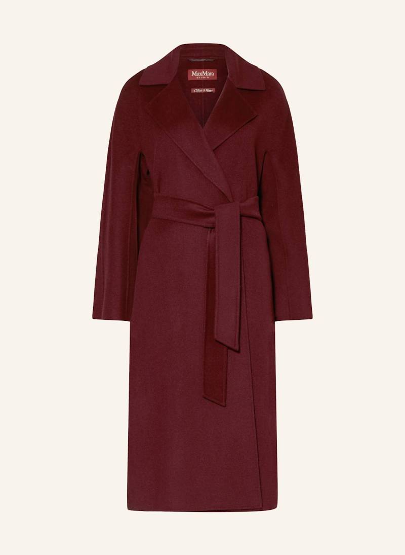 Max Mara Studio Wollmantel Cles rot von Max Mara STUDIO
