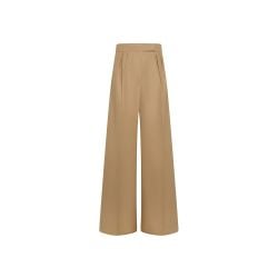 Max Mara Braune Damen Baumwoll-schlaghosen von Max Mara Sfilata