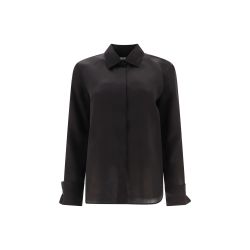 Schwarze Seidenbluse Max Mara Sfilata 'nola' von Max Mara Sfilata