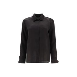Schwarze Seidenbluse Max Mara Sfilata 'nola' von Max Mara Sfilata