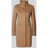 Max Mara Studio Mantel mit Stehkragen Modell 'AGNESE' in Camel, Größe 42 Max Mara Studio Mantel mit Stehkragen Modell 'AGNESE' in Camel, Größe 42 von Max Mara Studio