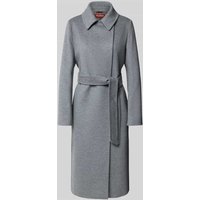 Max Mara Studio Regular Fit Robenmantel aus reiner Schurwolle Modell 'BCOLLAG' in Mittelgrau Melange, Größe 38 Max Mara Studio Regular Fit Robenmantel aus reiner Schurwolle Modell 'BCOLLAG' in Mittelgrau Melange, Größe 38 von Max Mara Studio