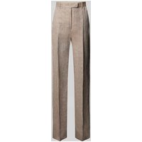 Max Mara Studio Straight Leg Leinenhose mit Bügelfalten Modell 'SATIRA' in Mud, Größe 36 Max Mara Studio Straight Leg Leinenhose mit Bügelfalten Modell 'SATIRA' in Mud, Größe 36 von Max Mara Studio