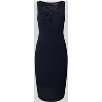 Max Mara Studio figurbetontes Cocktailkleid mit Schleife Modell 'ALFIERE' in Marine, Größe 38 Max Mara Studio figurbetontes Cocktailkleid mit Schleife Modell 'ALFIERE' in Marine, Größe 38 von Max Mara Studio