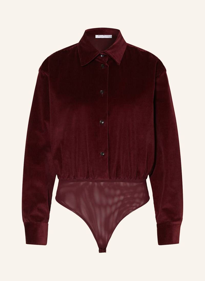 Max Mara Blusen-Body Fertile rot von Max Mara