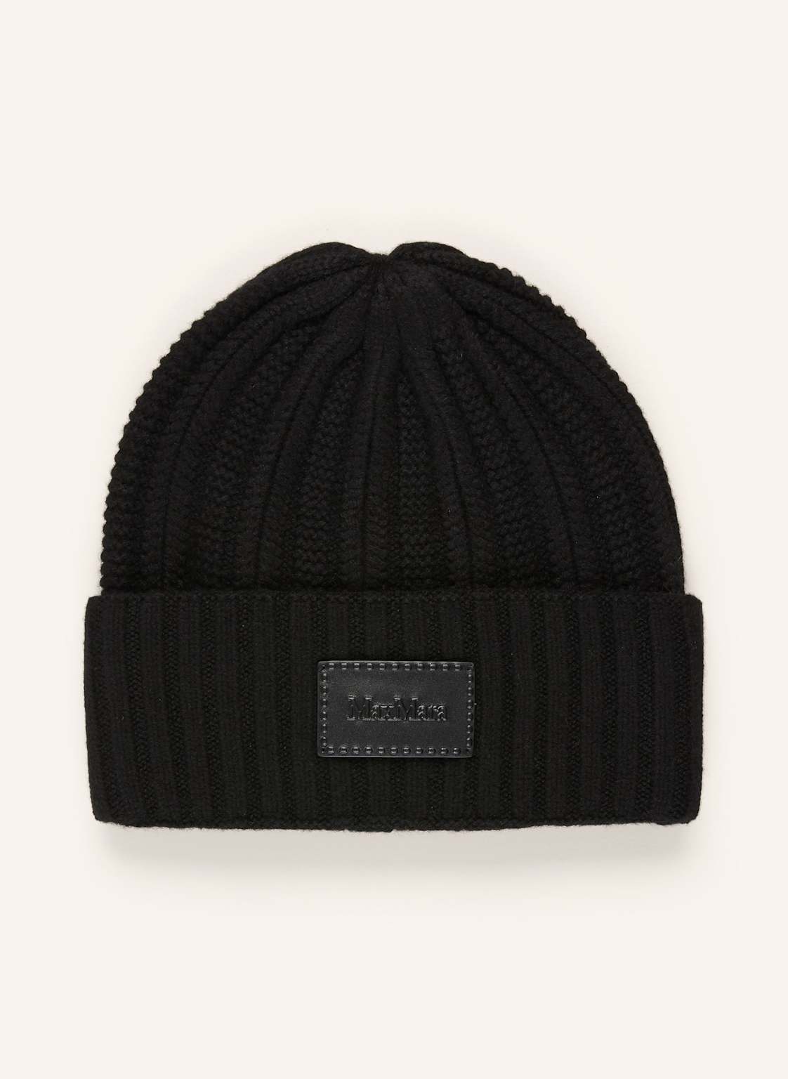 Max Mara Cashmere-Mütze Macbeth schwarz von Max Mara