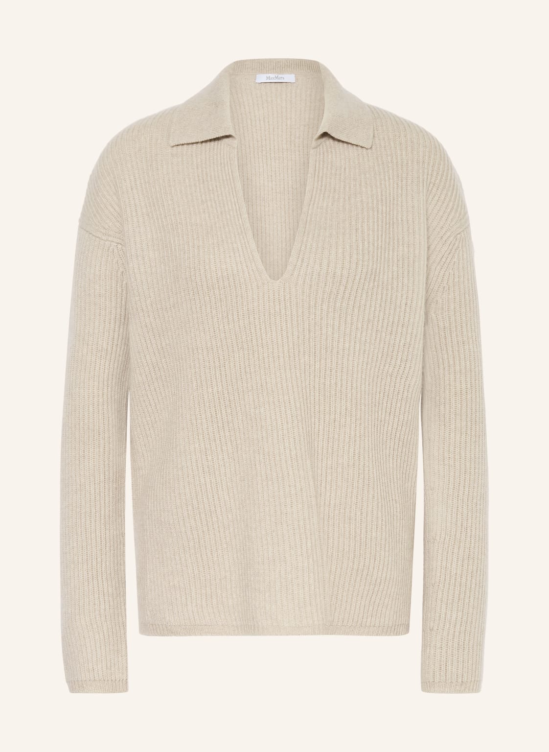 Max Mara Cashmere-Pullover Mxmgomma beige von Max Mara