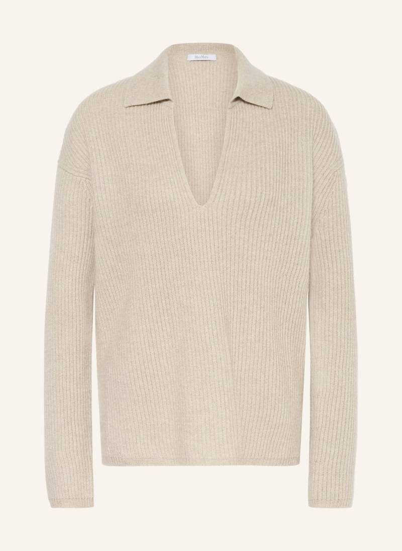Max Mara Cashmere-Pullover Mxmgomma beige von Max Mara