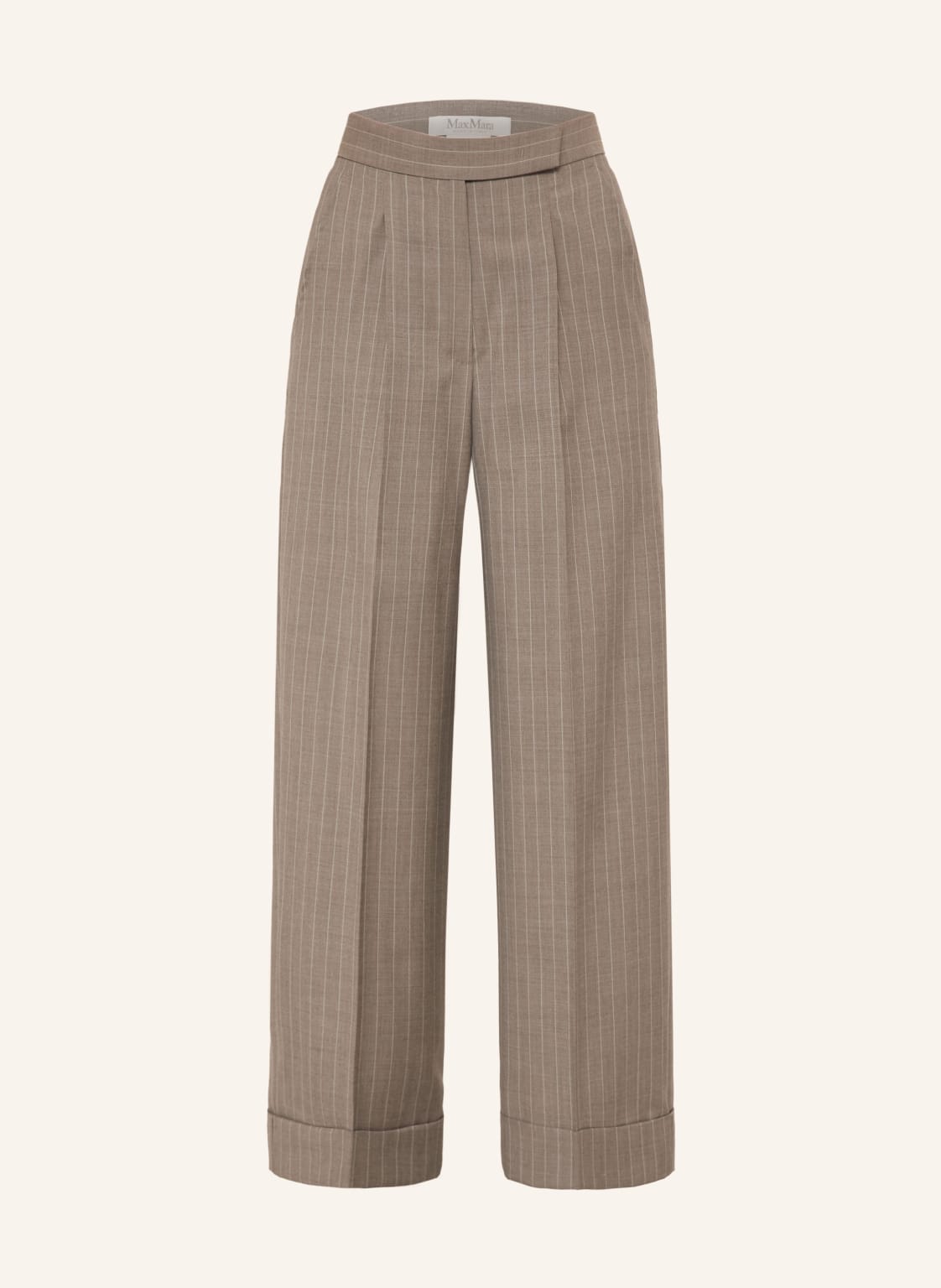 Max Mara Culotte Mxmmanetta braun von Max Mara