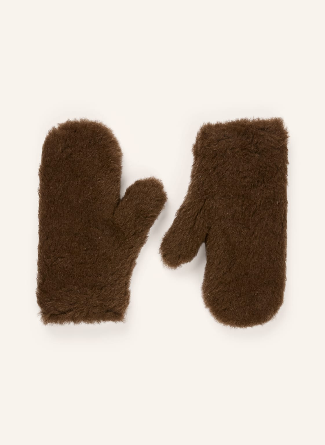 Max Mara Fäustlinge Mxaombrato Mit Alpaka braun von Max Mara