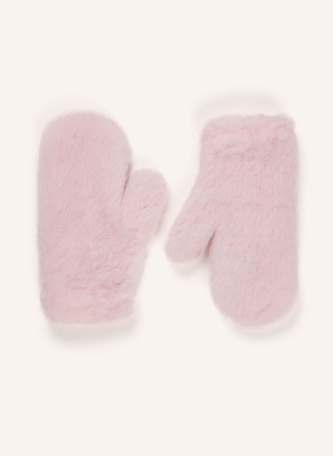 Max Mara Fäustlinge Ombrato rosa von Max Mara