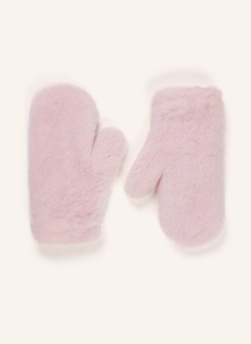 Max Mara Fäustlinge Ombrato rosa von Max Mara