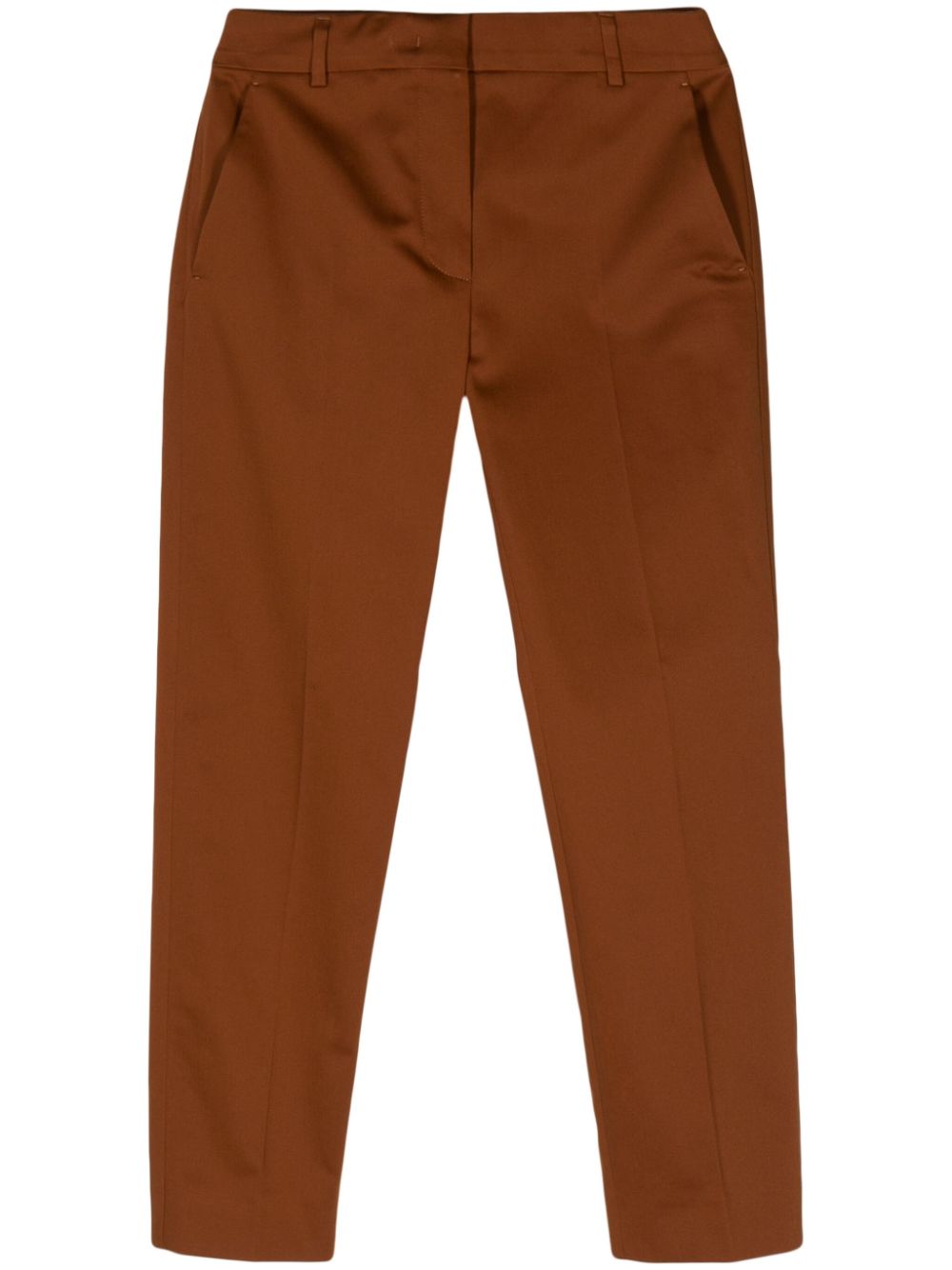 Max Mara Halbhohe Lince Tapered-Hose - Braun von Max Mara