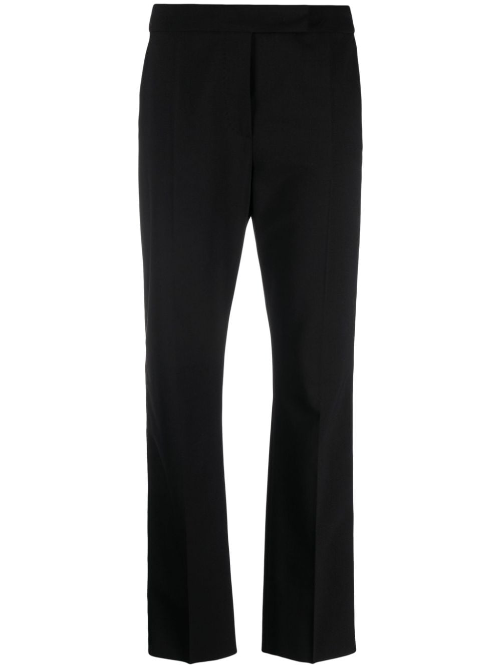 Max Mara Halbhohe Straight-Leg-Hose - Schwarz von Max Mara