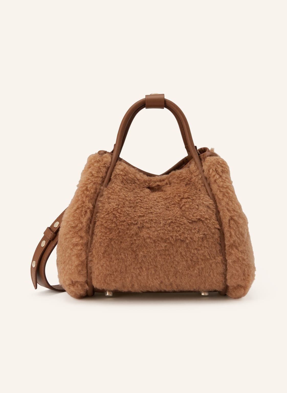 Max Mara Handtasche Marine beige von Max Mara