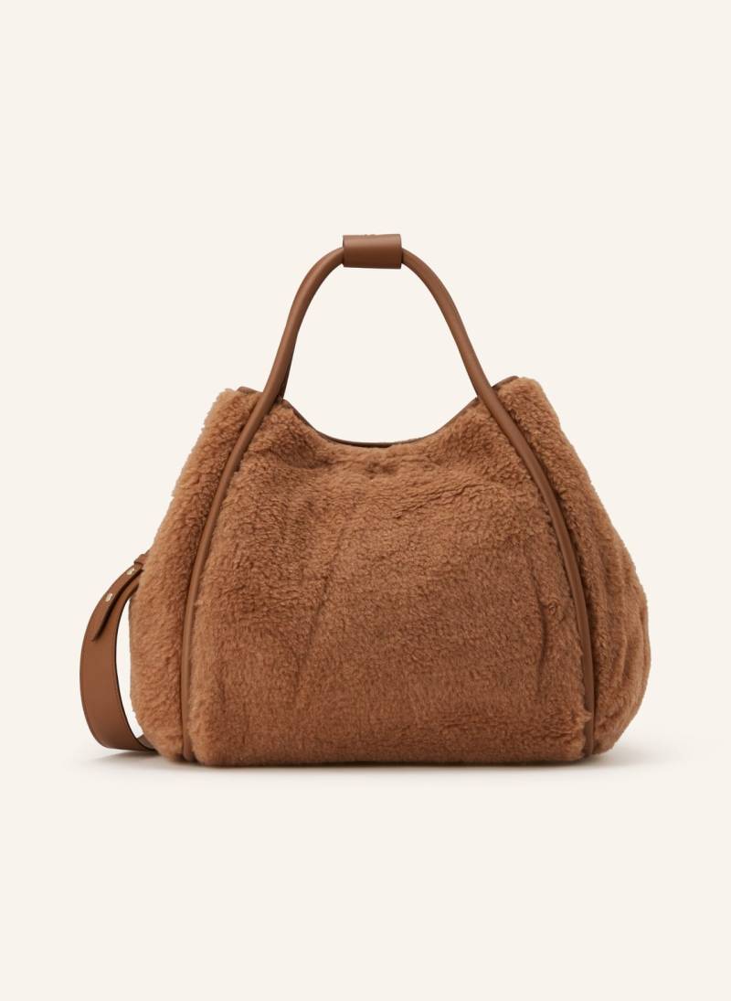 Max Mara Handtasche Marine beige von Max Mara