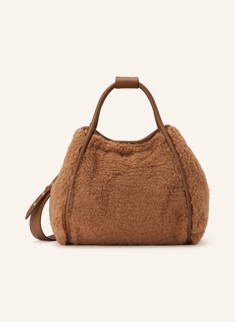 Max Mara Handtasche Marine beige von Max Mara