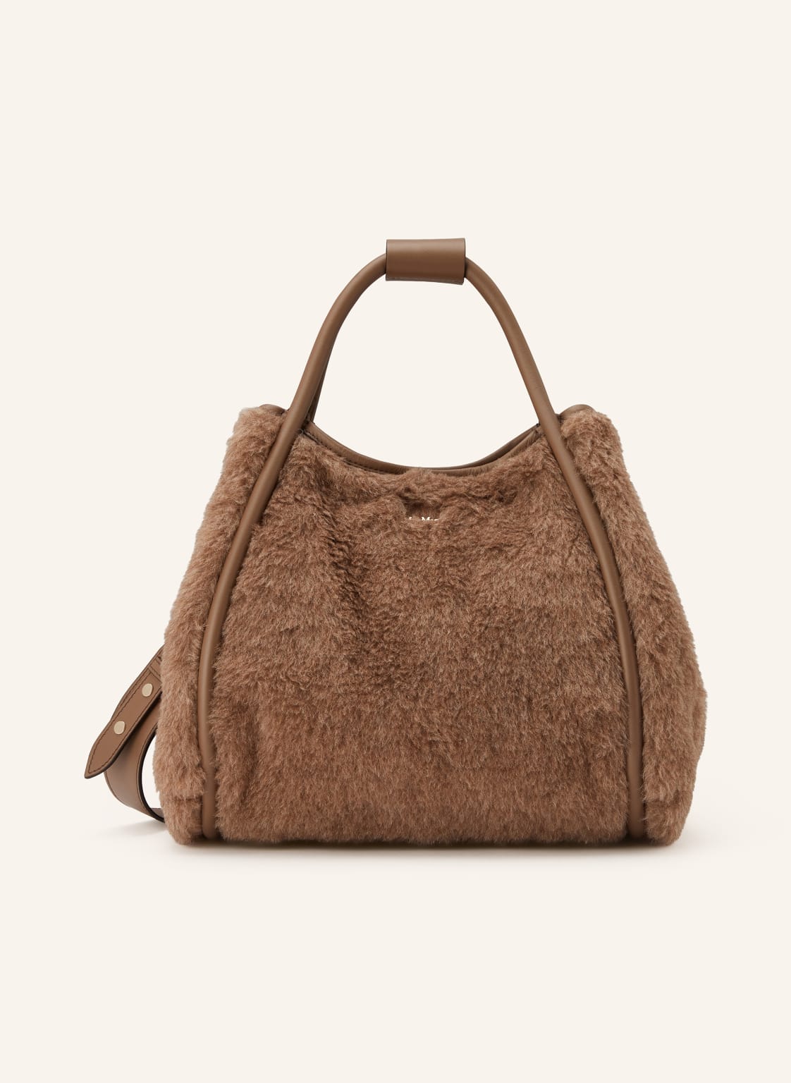 Max Mara Handtasche Marine braun von Max Mara