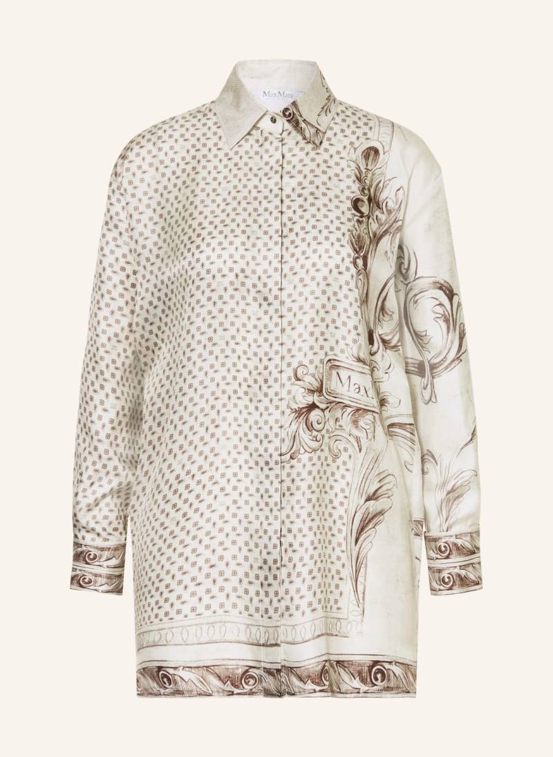 Max Mara Hemdbluse Mxmgrado Aus Seide beige von Max Mara