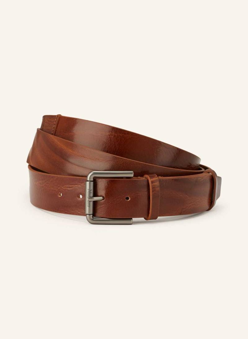 Max Mara Ledergürtel buckle40xlong braun von Max Mara