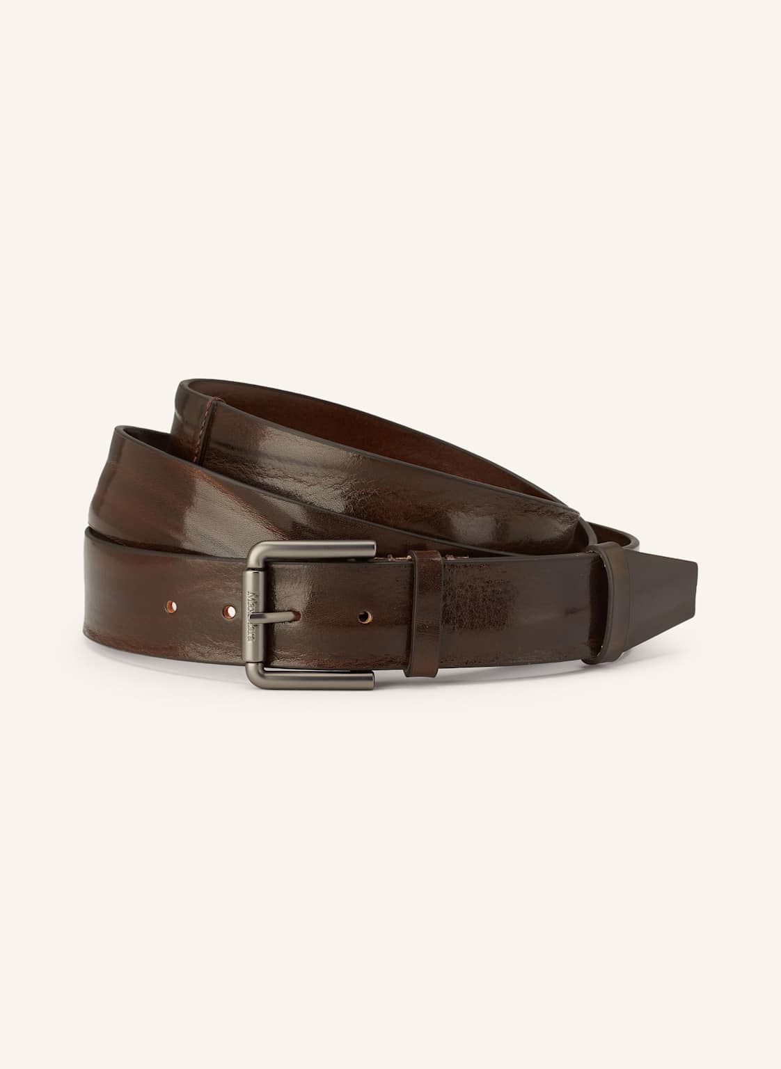 Max Mara Ledergürtel buckle40xlong braun von Max Mara
