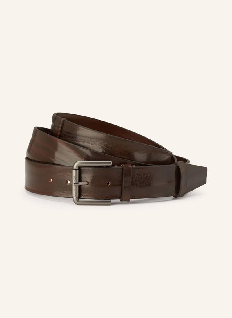 Max Mara Ledergürtel buckle40xlong braun von Max Mara