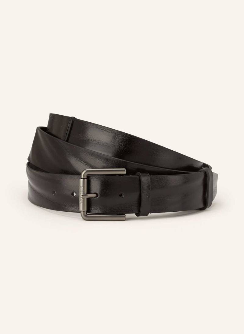 Max Mara Ledergürtel buckle40xlong schwarz von Max Mara