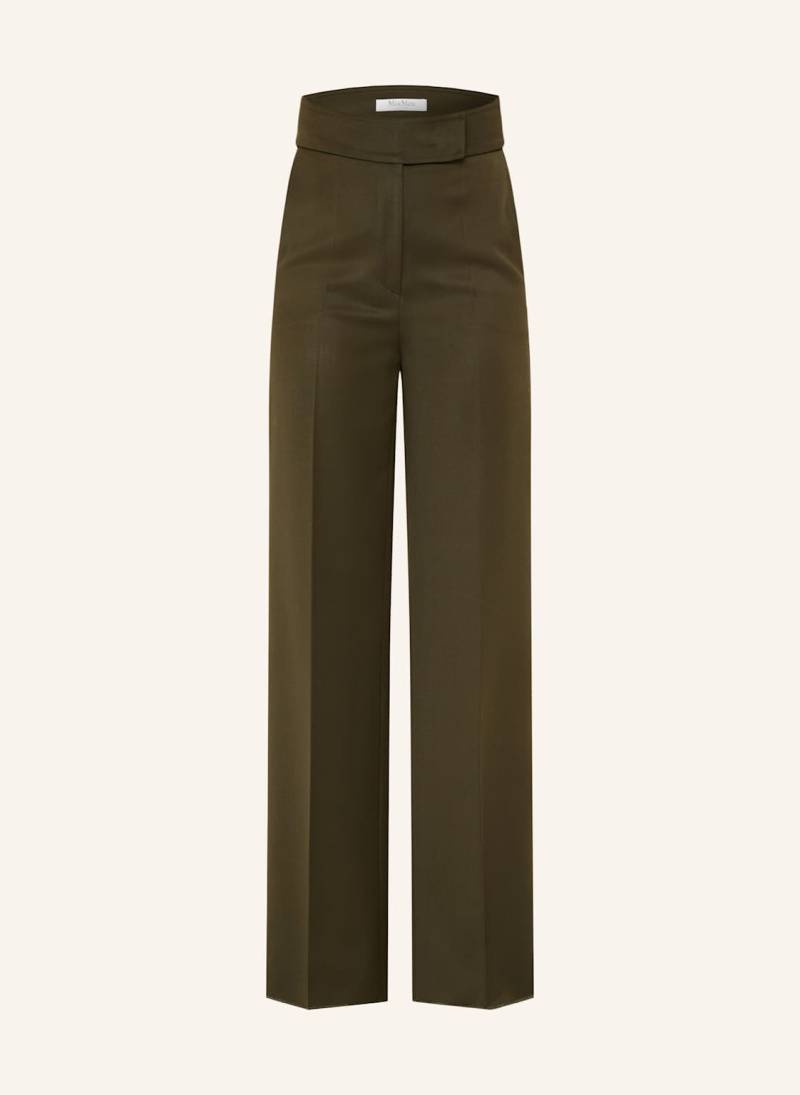 Max Mara Marlenehose arturo1234 gruen von Max Mara