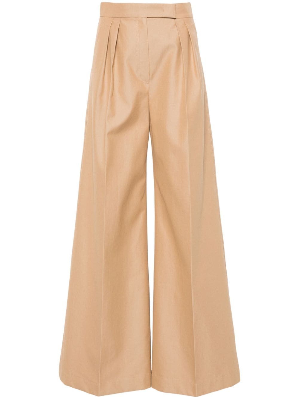 Max Mara Palazzohose mit Falten - Nude von Max Mara