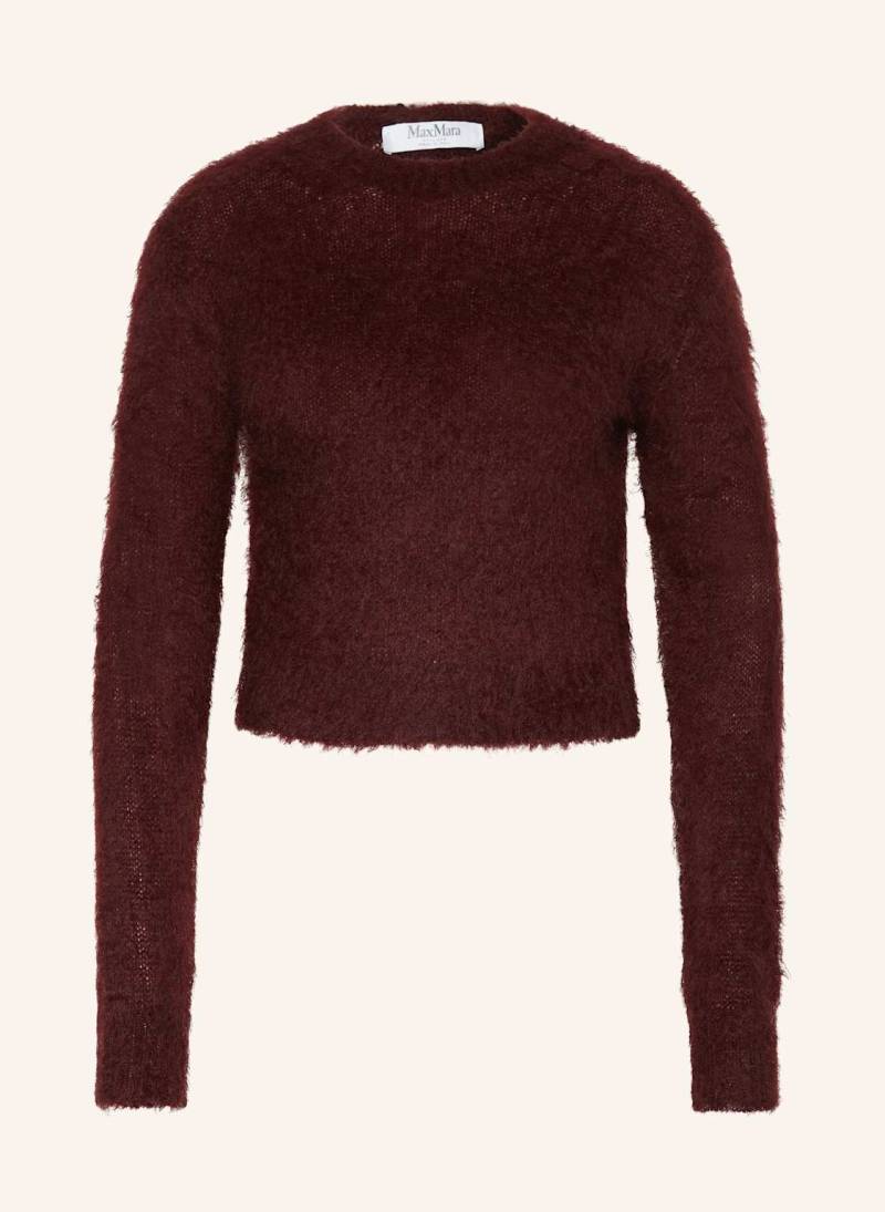 Max Mara Pullover adatti1234 Mit Mohair rot von Max Mara