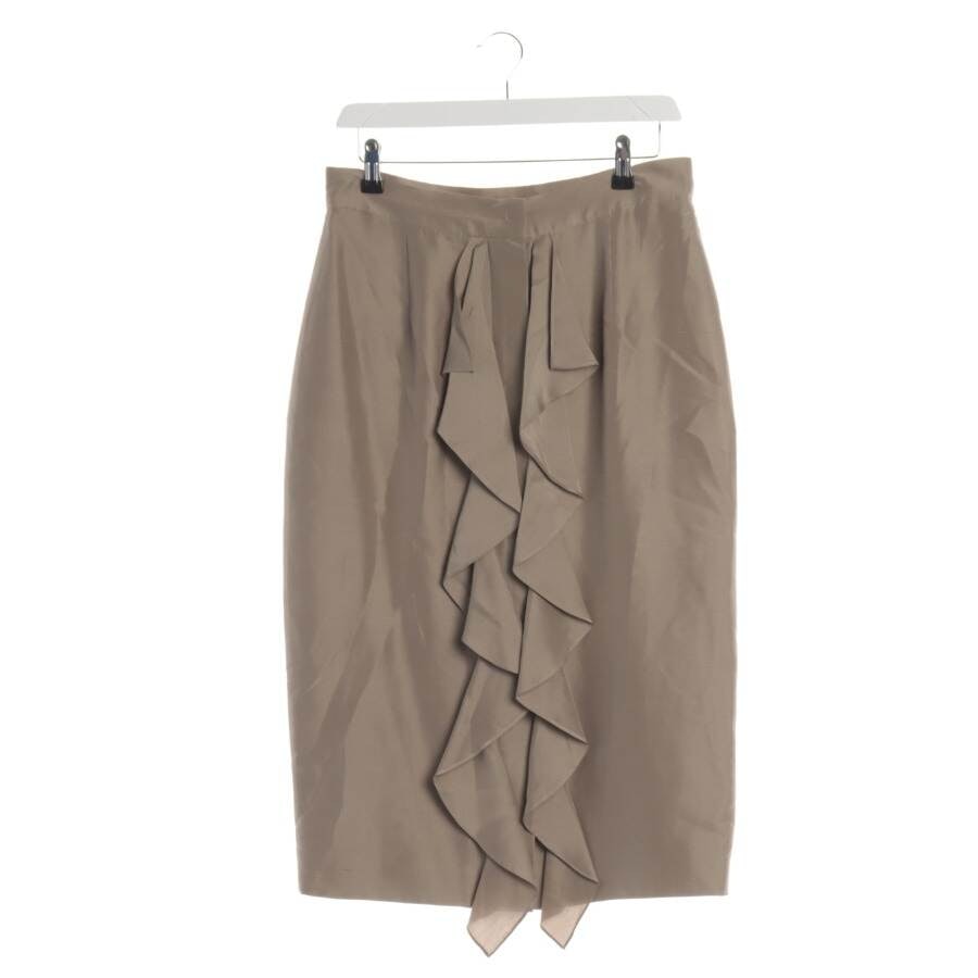 Max Mara Seidenrock 40 Beige von Max Mara