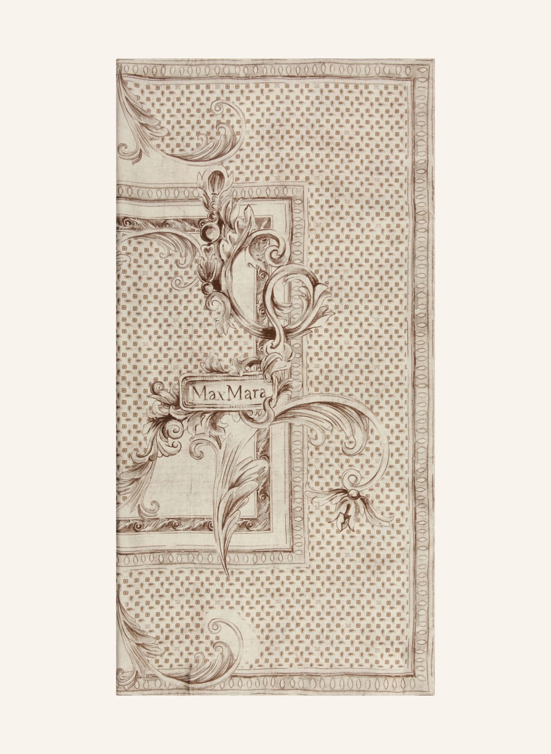 Max Mara Seidentuch Acarre beige von Max Mara