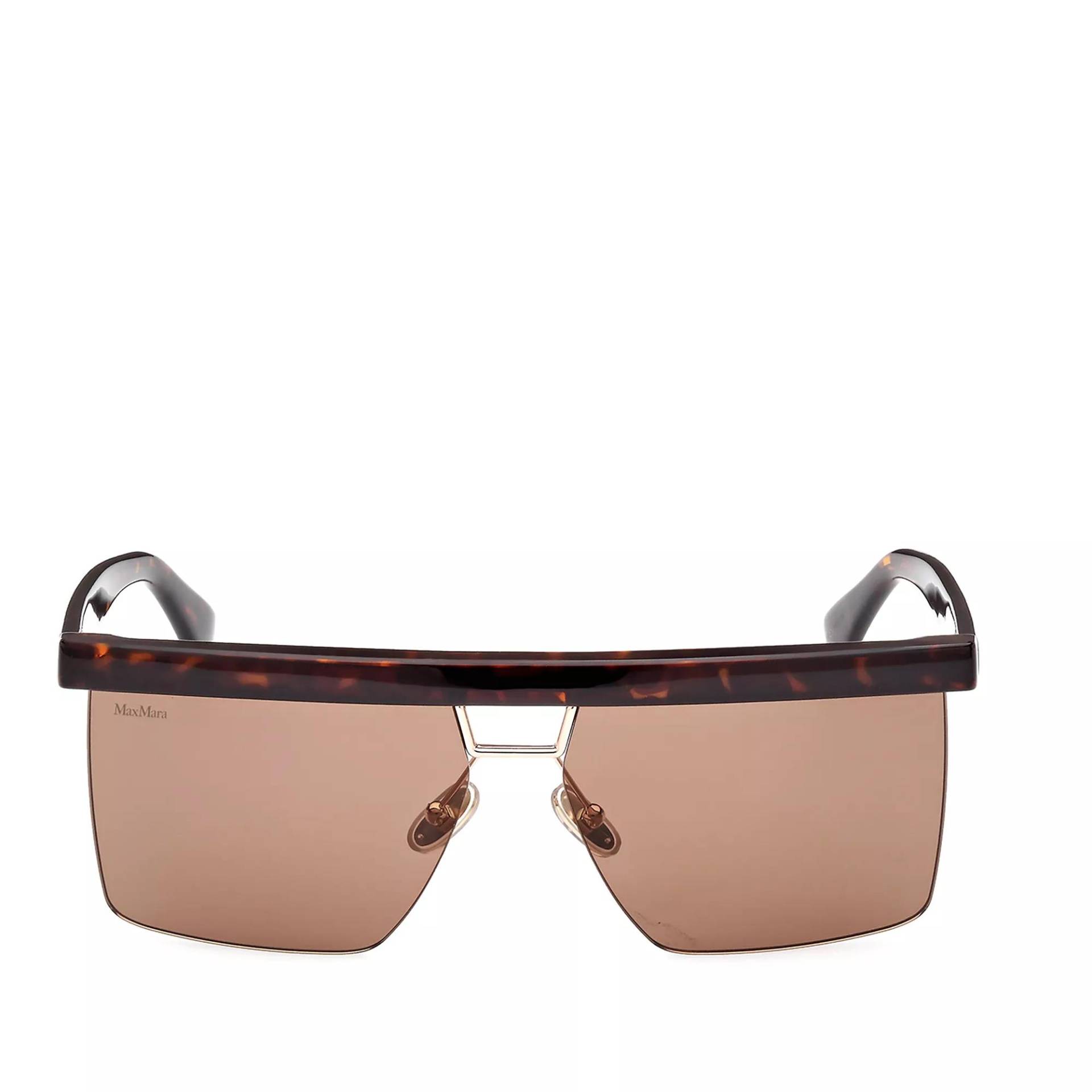 Max Mara Sonnenbrille - Flat1 - Gr. unisize - in Braun - für Damen von Max Mara