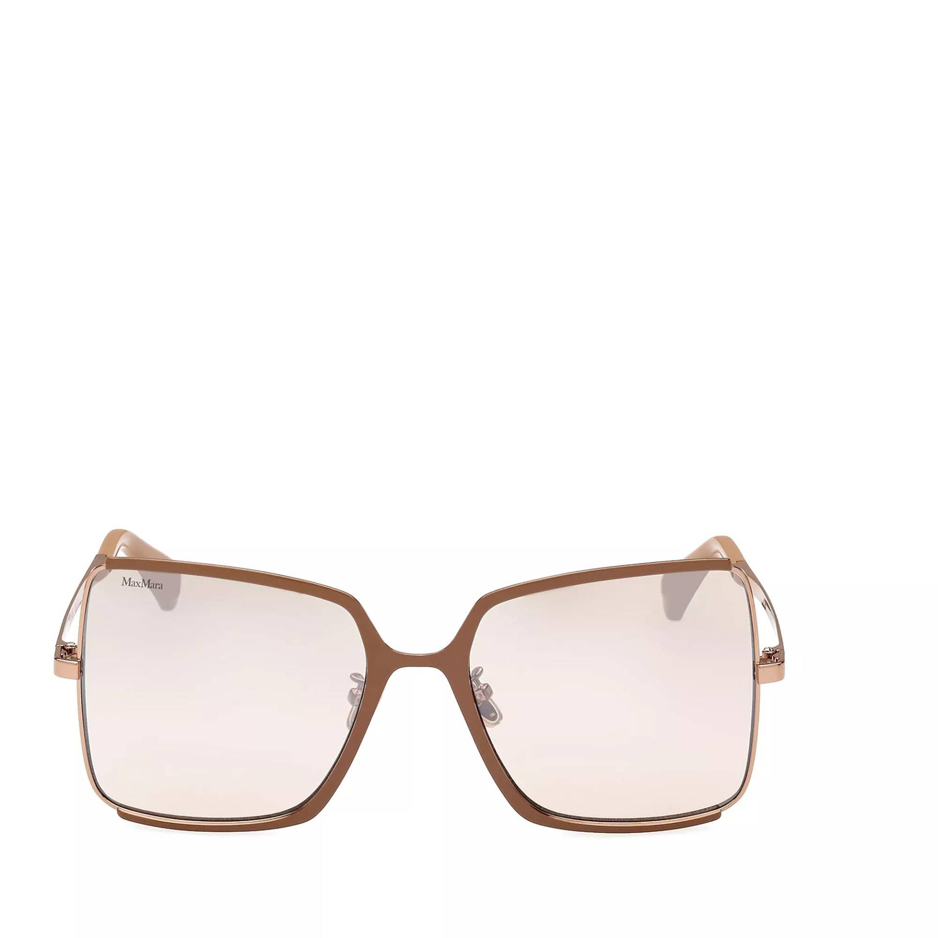 Max Mara Sonnenbrille - Weho - Gr. unisize - in Hellbraun - für Damen von Max Mara