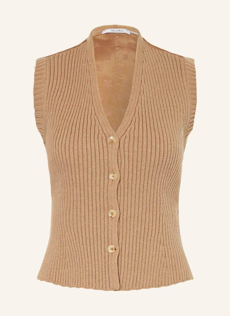 Max Mara Weste Madre braun von Max Mara