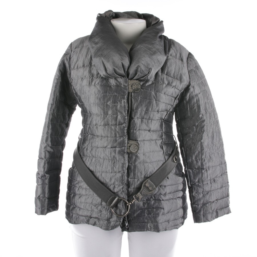 Max Mara Winterjacke 40 Silber von Max Mara