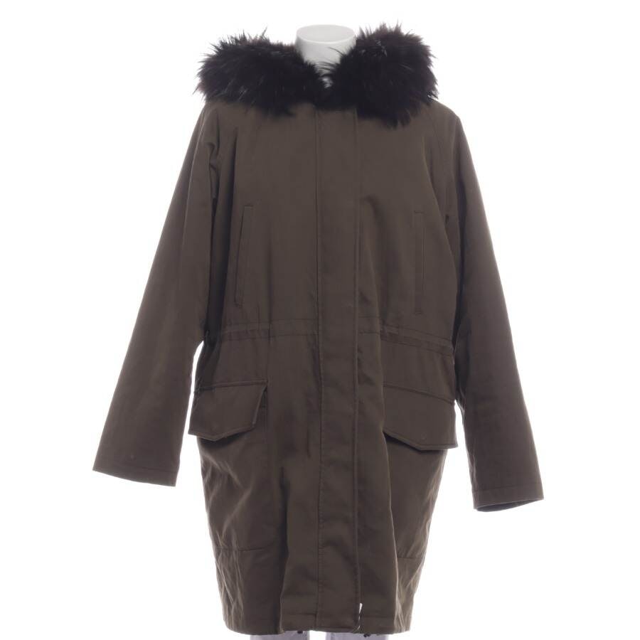 Max Mara Winterjacke 44 Olivgrün von Max Mara